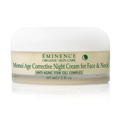 Eminence Monoi Age Corrective Night Cream for Face & Neck - 2 oz