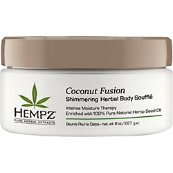 Hempz Coconut Fusion Shimmering Herbal Body Souffle - 8 oz
